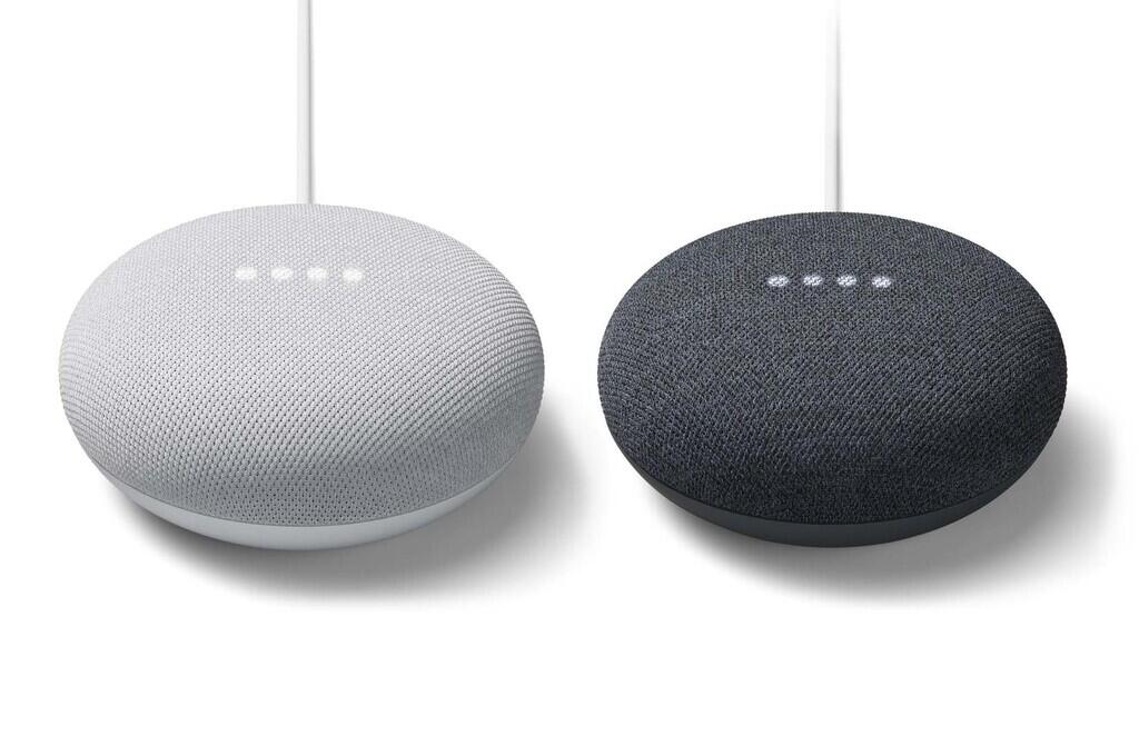 Högtalaren Google Nest Mini 2nd generation finns i två färger: Grå och Charcoal.