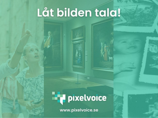 Skapa talande album med Pixelvoice