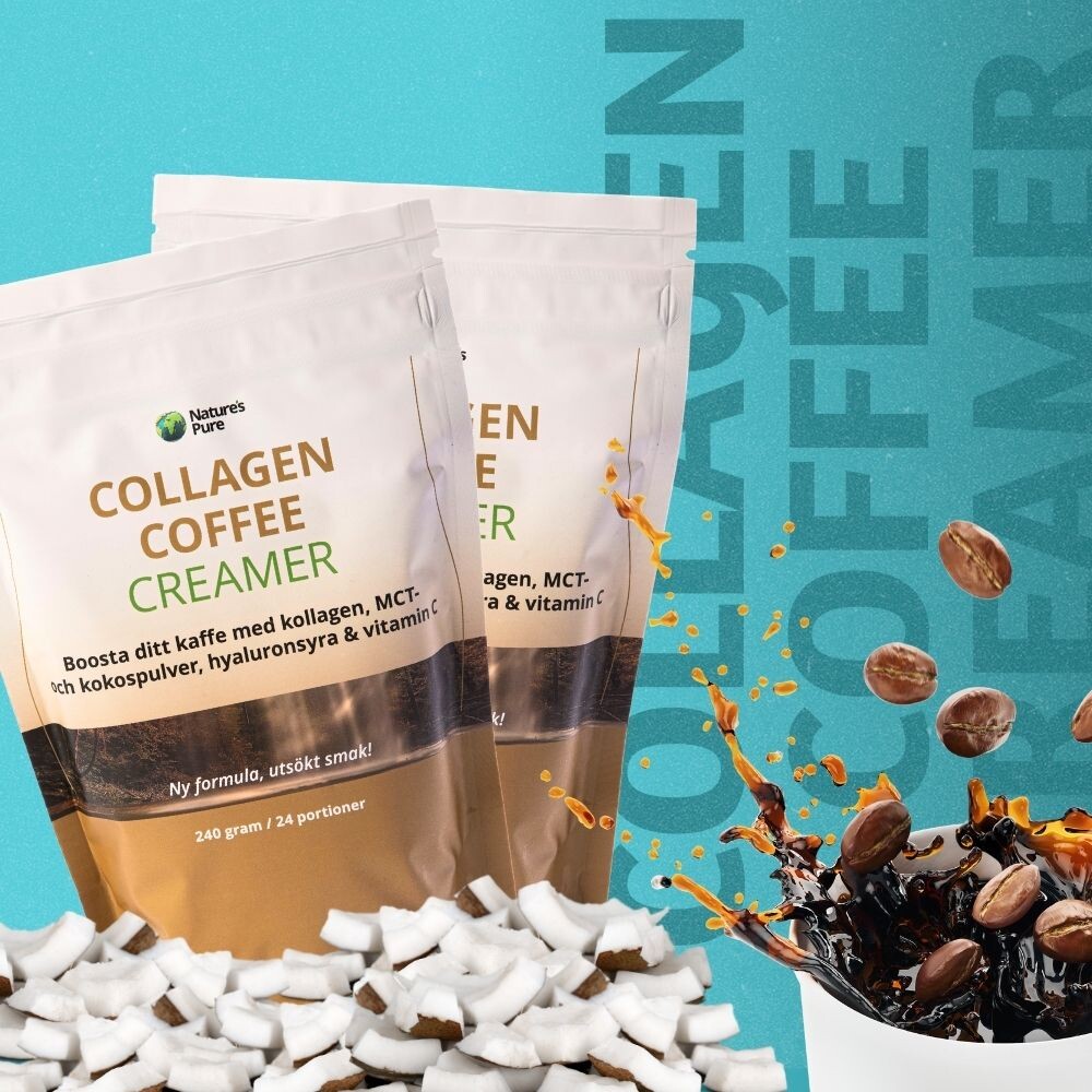 Collagen Coffee Creamer - Ett Kosttillskott som är både gott, krämigt och har många fördelar.